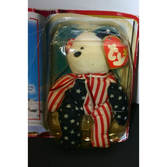 TY Beanie Baby 1999 International Bears II Osito Spangle McDonald's LOT (2) - Picture 3 of 12